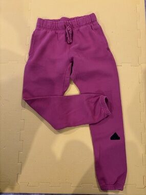 adidas dusty pink Joggers with Drawstring